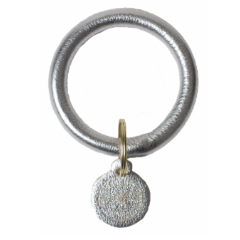 Signature Keyring Bracelet - Silver